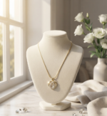 Infinity Heart Crystal Pendant Necklace