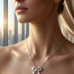 The Brilliant Ribbon Bow Pendant