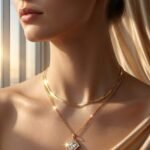 The Golden Hour Radiant Solitaire Pendant
