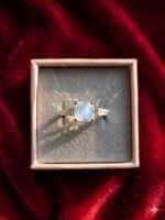 The Lavender Empress Three-Stone Ring - Image 2