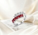 Ruby Radiance Eternity Ring