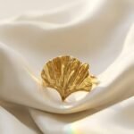 Rippled Fan Statement Ring