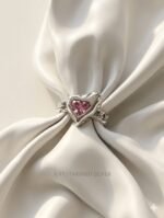 Celestial Heart Opal Charm Ring - Image 2
