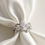 Celestial Heart Crystal Ring Set