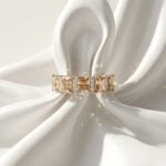 Champagne Radiance Crystal Ring