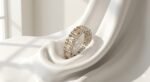 Champagne Radiance Crystal Ring - Image 2