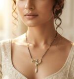 Graceful Leaf Drop Mangalsutra