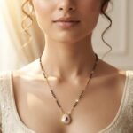 Ruby Teardrop Mangalsutra