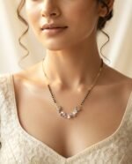 The Multi-colour Tulip Mangalsutra