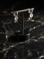 Crystal Cascade Drop Earrings - Image 2
