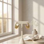 Auric Textured Hoop Earrings