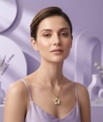 Pearl Blossom Pendant Necklace - Image 2