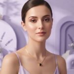Midnight Solitaire Pendant Necklace