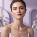 Gilded Butterfly Opalescent Pendant