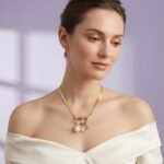 The Empress Charm Herringbone Necklace