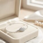 Crystal Leaf Bracelet