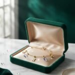 Floral Charm Drop Bracelet