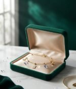 Floral Charm Drop Bracelet
