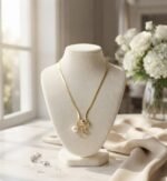 The Empress Charm Herringbone Necklace - Image 2