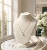 Aura Brilliant Diamond Drop Necklace - Image 2