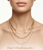 Celeste Pearl Layered Necklace Set