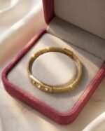 Aurum Weave Crystal Bracelet