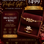 Raksha Bandhan Bracelet & Ring Combo