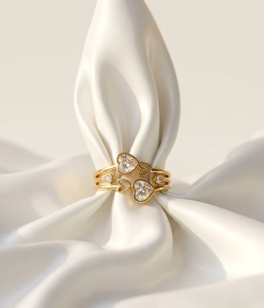 The Entwined Hearts Ring - Image 1
