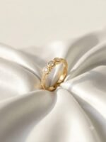 The Bezel Station Half-Eternity Ring - Image 2