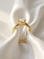 The Regal Crown Solitaire Ring - Image 2